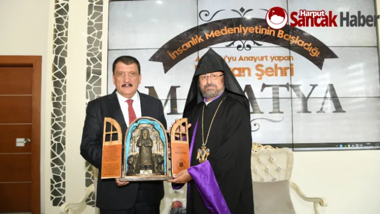 Türkiye Ermenileri Patriği Maşalyan'dan Başkan Gürkan'a Ziyaret
