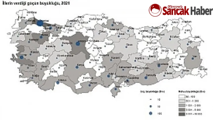 Türkiye'nin Göç Haritası İlk Kez Yayınlandı!