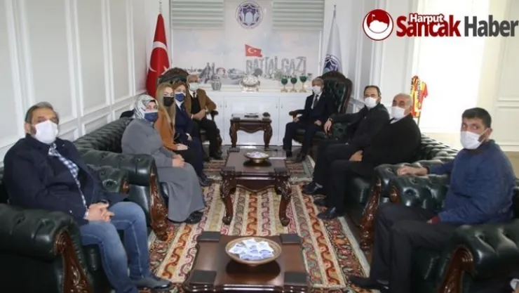 Türkmen Dostu Başkan Güder'e Teşekkür Ziyareti