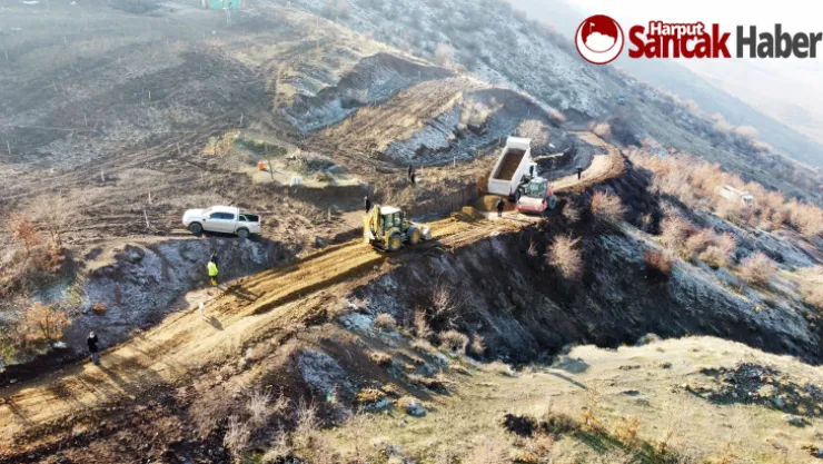 Üreticinin Yol Sorununu Başkan Güder Çözdü