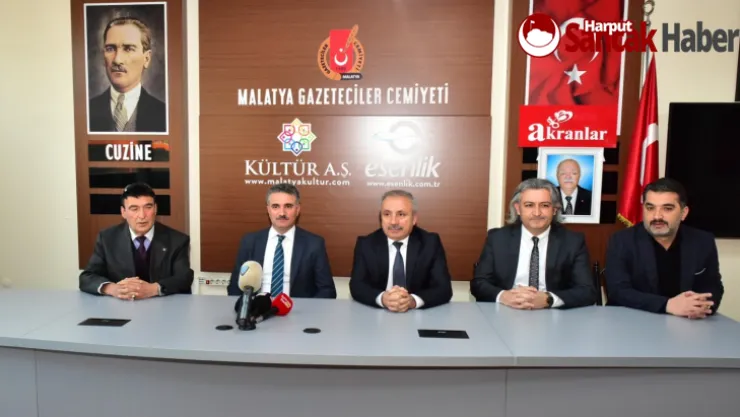 Vali Aydın Baruş Malatya Gazeteciler Cemiyeti'ni (MGC) Ziyaret Etti