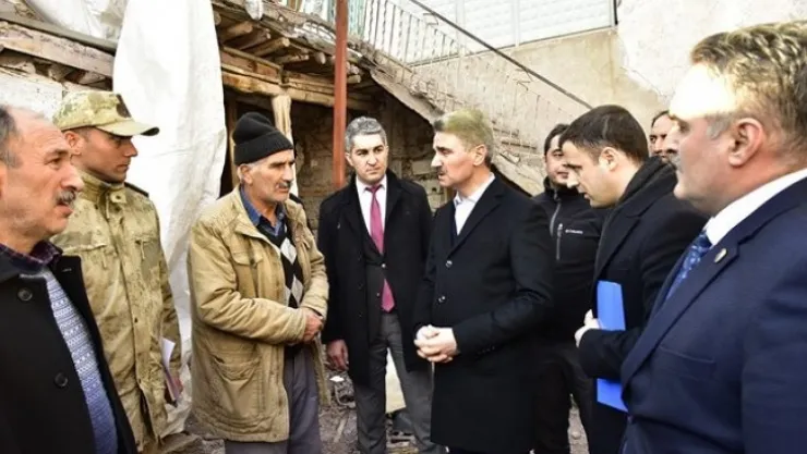 Vali Baruş Merkez İlçelerinde İncelemelerde Bulundu