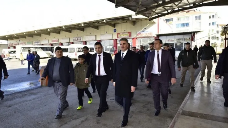 Vali Baruş'tan İnönü ve İlyas Mahalle Muhtarlarına Ziyaret