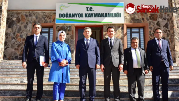 Vali Şahin Doğanyol ve Pütürge İlçelerinde İncelemelerde Bulundu