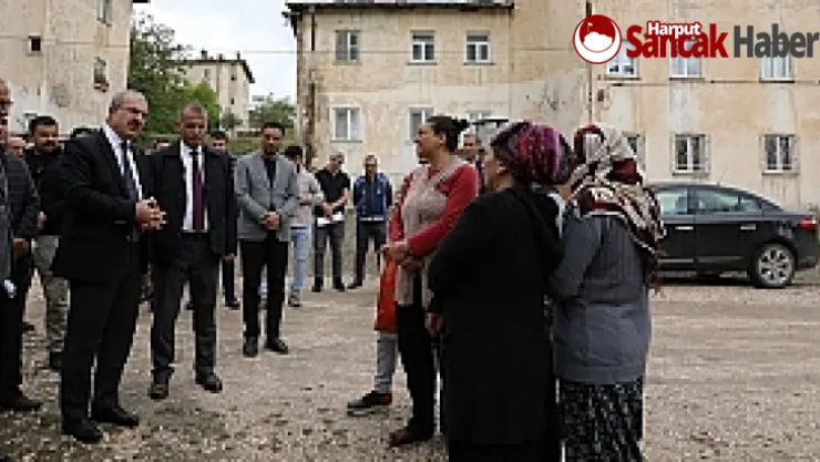Vali Toraman Evleri Yağıştan Etkilenen Vatandaşları Ziyaret Etti