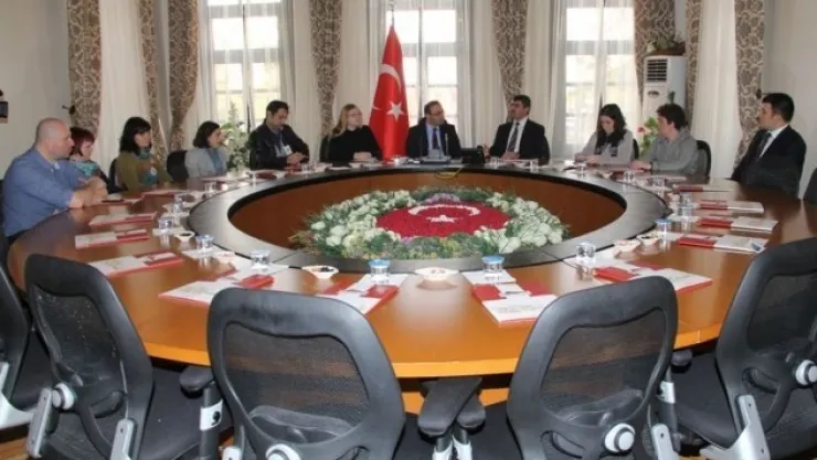 Vali Vekili Gençtürk Ekolojik Avrupa Vatandaşlığı Proje Heyetini kabul etti