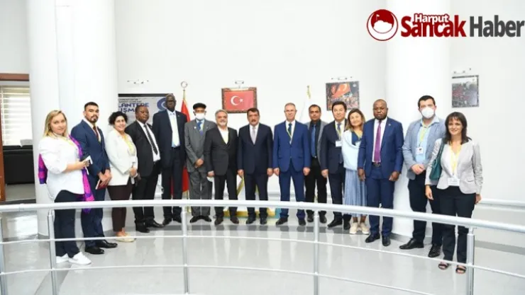 Yabancı Ülke Temsilcilerinden Başkan Gürkan'a Ziyaret