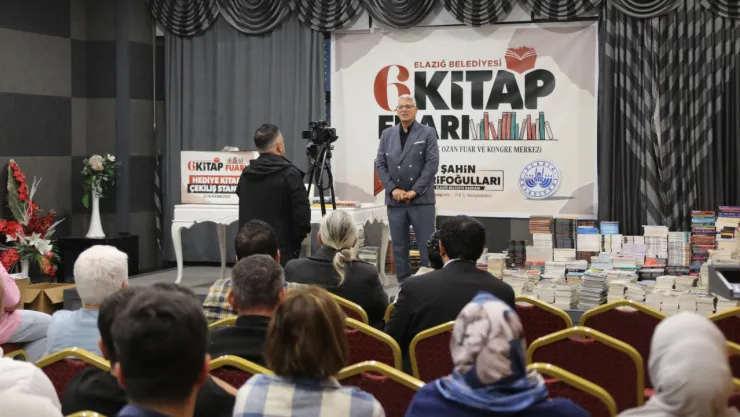 YAYINEVİ TEMSİLCİLERİ ELAZIĞ'IN KİTAP FUARI'NA OLAN İLGİSİNDEN MEMNUN