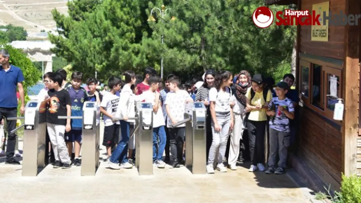 Yaz Okulu Öğrencileri Hayvanat Bahçesini Gezdi