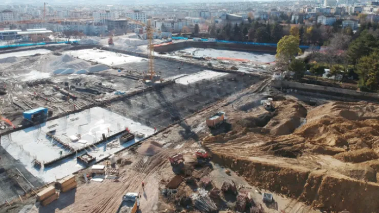 Yeni Şehir Stadı'nın İnşaatı Devam Ediyor