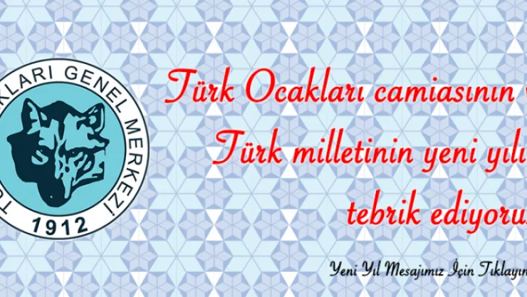 Yeni Yılınız Kutlu Olsun!