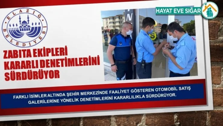 Zabıta Ekipleri Kararlı Denetimlerini Sürdürüyor