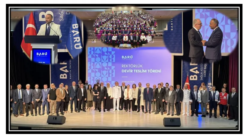 BARÜ'de Devir Teslim Töreni