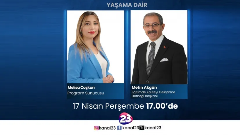 Başkan AKGÜN, 17 Nisan Perşembe günü, 17:00'de Kanal23'e  Konuk Olacak