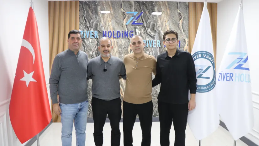 Başkan Alan'dan Ziver Holding'e Ziyaret