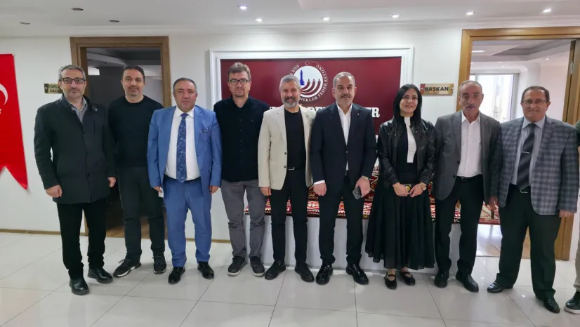 Başkan Alan Ege Elazığ Dernekler Federasyonu'nu Ziyaret