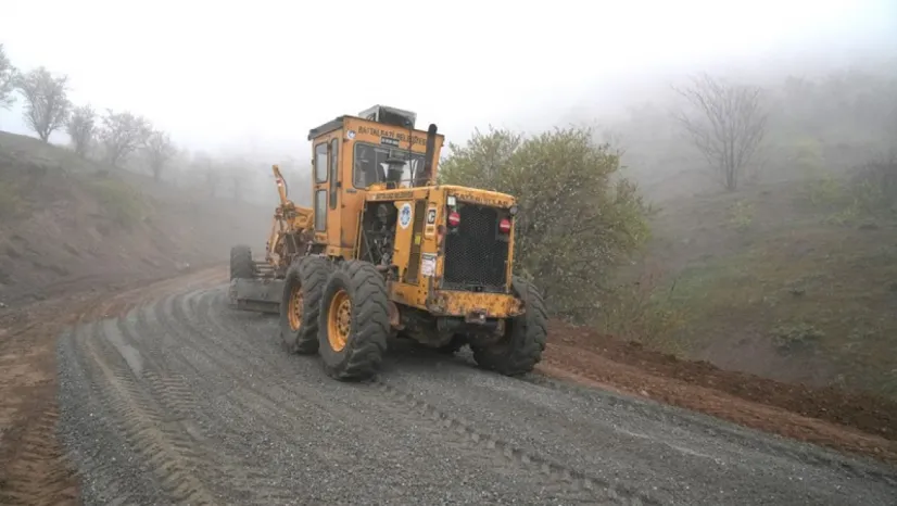 Battalgazi Belediyesi'nden 3 Kilometrelik Yol İyileştirmesi