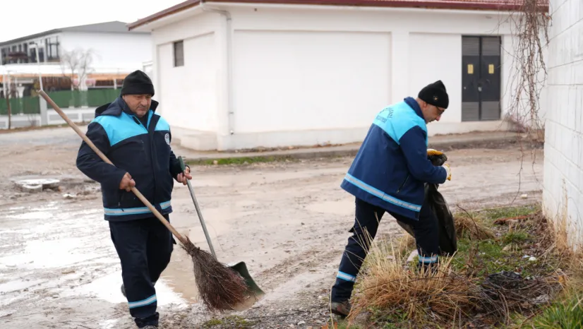 Battalgazi'de Kanalboyu Ve Orduzu'da Temizlik Çalışması