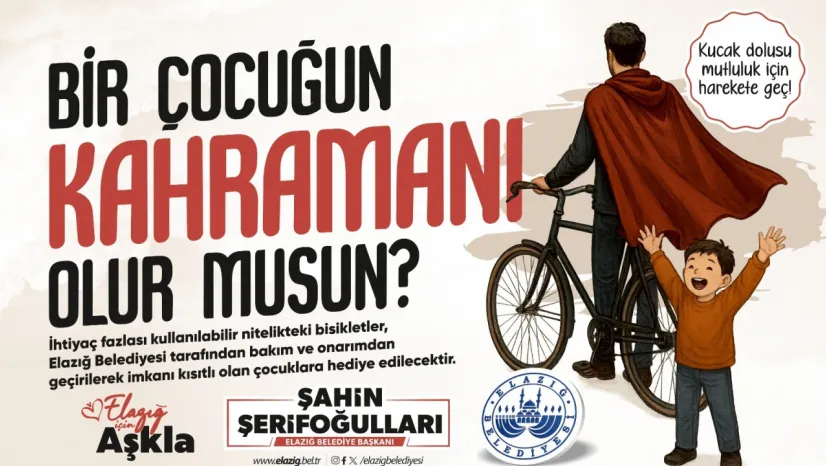 Elazığ Belediyesi'nden Örnek Bir Sosyal Dayanışma Projesi