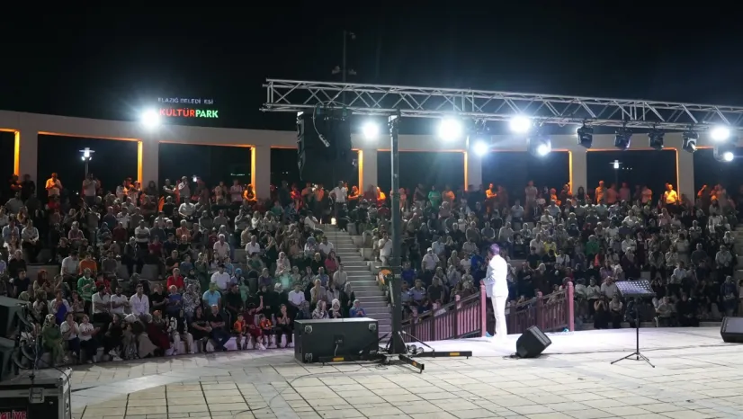Elazığ Belediyesi Yaz Konserleri Doludizgin Sürüyor