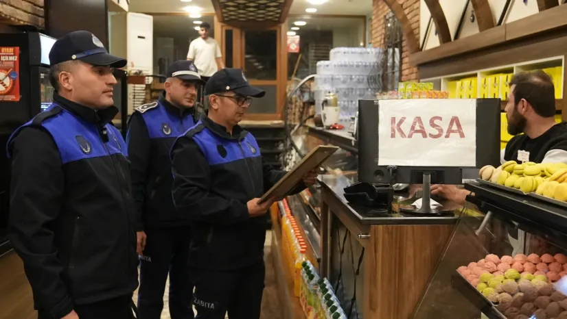 Elazığ'da Bayram Öncesi Zabıta Ekiplerinden Sıkı Denetim
