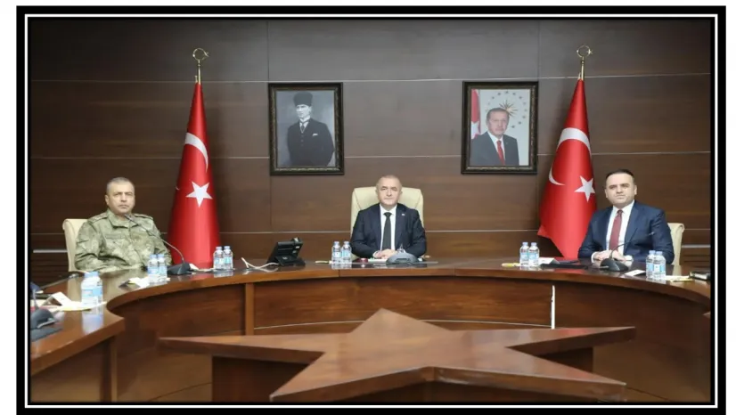 Elazığ'da Güvenlik ve Asayiş Toplantısı