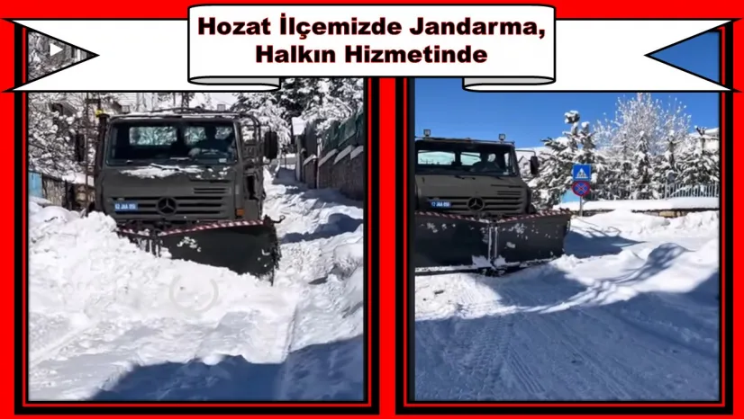 Hozat İlçemizde Jandarma, Halkın Hizmetinde