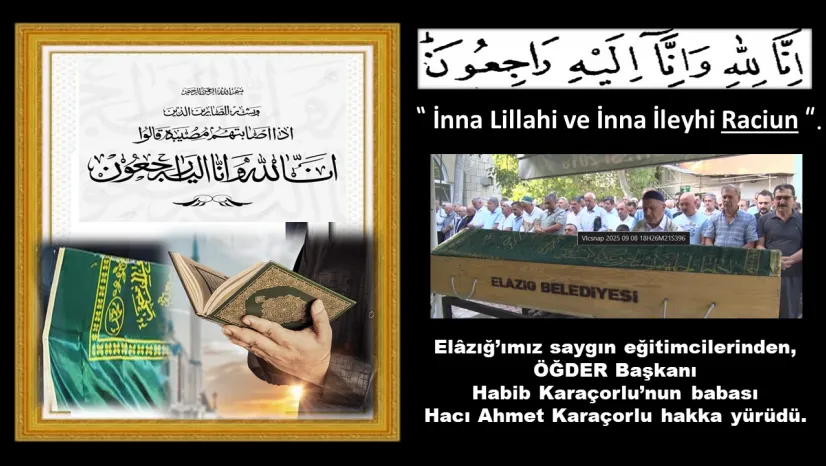 Karaçorlu Ailesinin Acısını Paylaşıyoruz