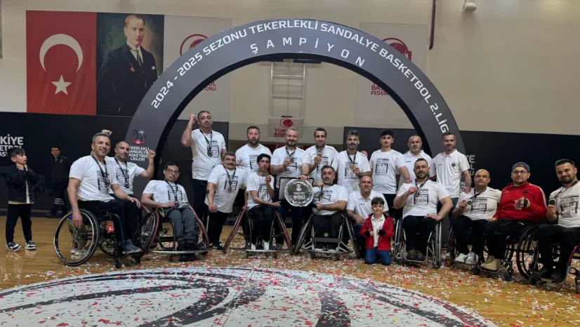 Malatya Büyükşehir Belediyesi Spor Kulübü Tekerlekli Basketbol Takımı 1. Lige Yükseldi