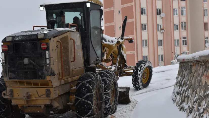 Malatya Büyükşehir Belediyesi Kar Yağışına Hazır