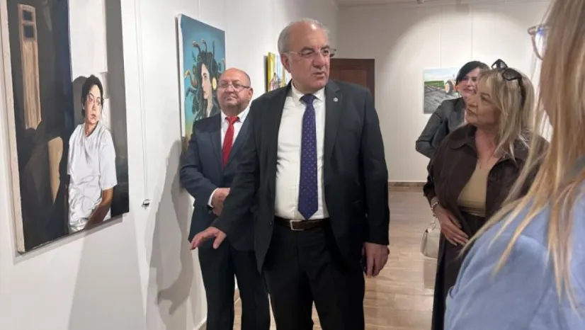 Munzur Üniversitesi Resim Bölümü Mezuniyet Sergisi Tunceli Müzesi'nde Açıldı