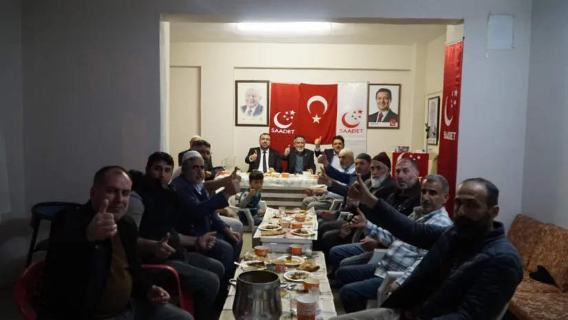 Saadet Partisi İl Başkanı Yüksel İlçe ziyaretlerine devam ediyor…