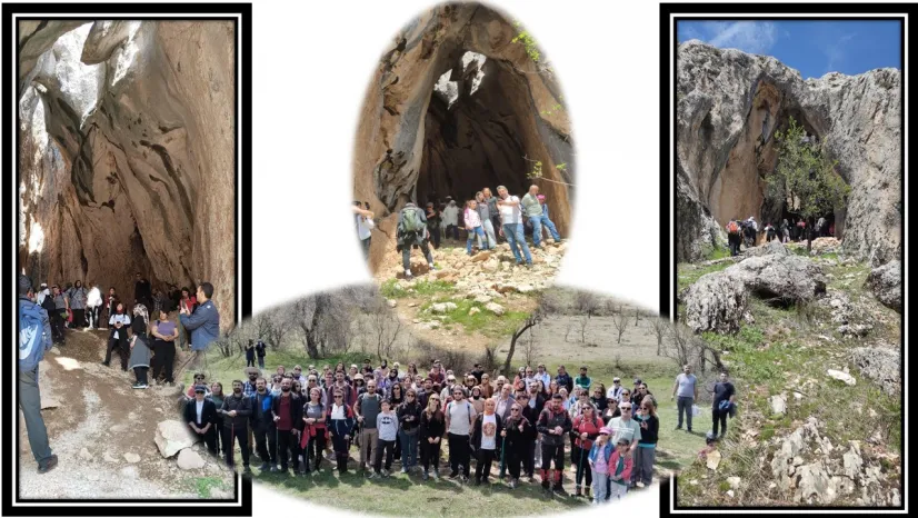 Turizm Haftası'nda Ölbe Vadisi'nde Doğa Yürüyüşü Düzenlendi