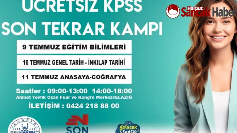 Ücretsiz Kpss Son Tekrar Kampı Başladı