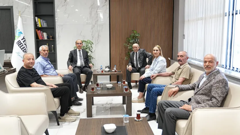 YMP Malatya İl Yönetimi, Başkan Geçit'i Ziyaret Etti