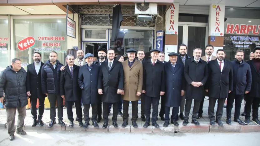 AK Parti Genel Başkan Yrd. Ömer İleri Elazığ'da Şerifoğulları ile Birlikte Temaslarda Bulundu