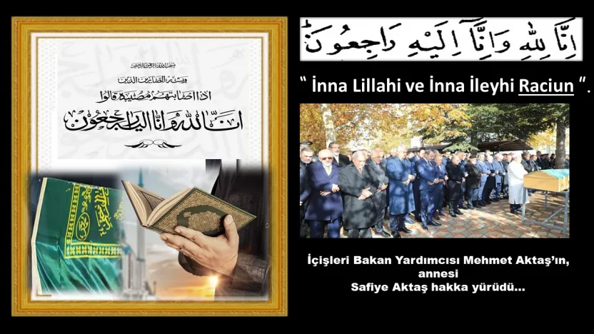 Aktaş Ailesinin Acısını Paylaşıyoruz