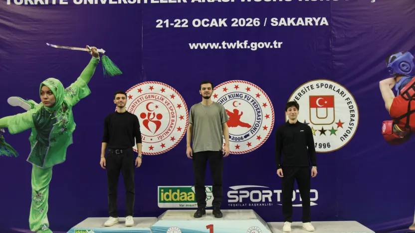 BARÜ'lü Öğrencilerden Üniversiteler Arası WUSHU Türkiye Şampiyonası'nda 3 Madalya