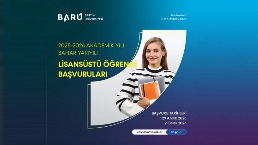 BARÜ'nün 55 Lisansüstü Eğitim Programına Öğrenci Alımı Devam Ediyor