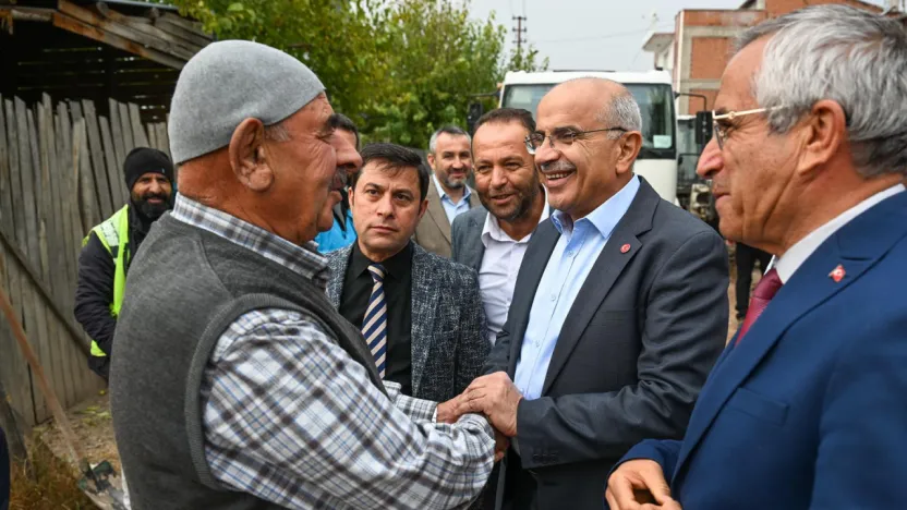 Başkan Er '7 Bölgede Toplam 600 Milyon Liralık İçmesuyu Hattı İnşa Ediyoruz'