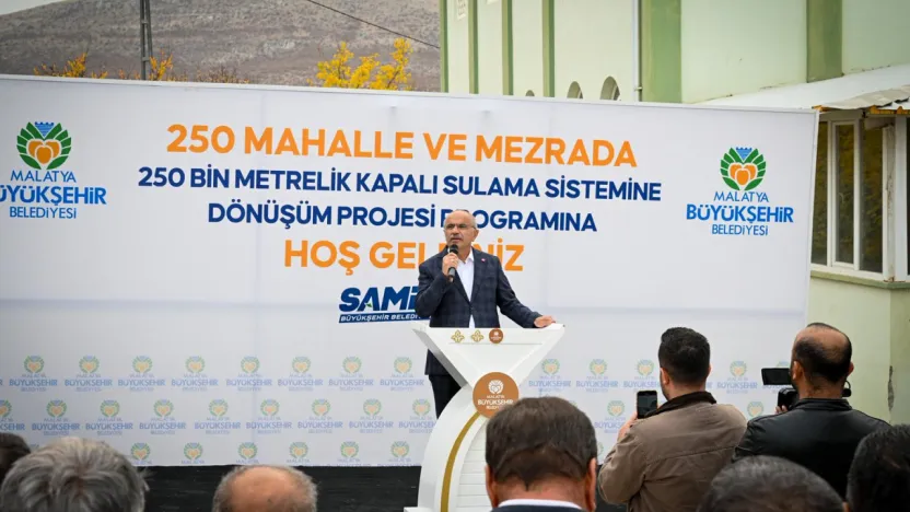 Başkan Er, 'Projeyle 21 Bin Dekar Arazinin Sulanması Sağlanacak'