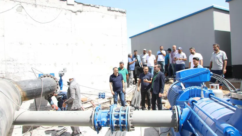 Başkan Şerifoğulları, Yeni İstasyonda İncelemede Bulundu