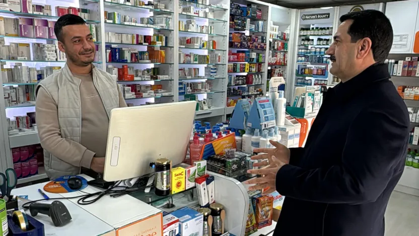 Başkan Taşkın'dan İnönü Caddesi Esnafına Ziyaret