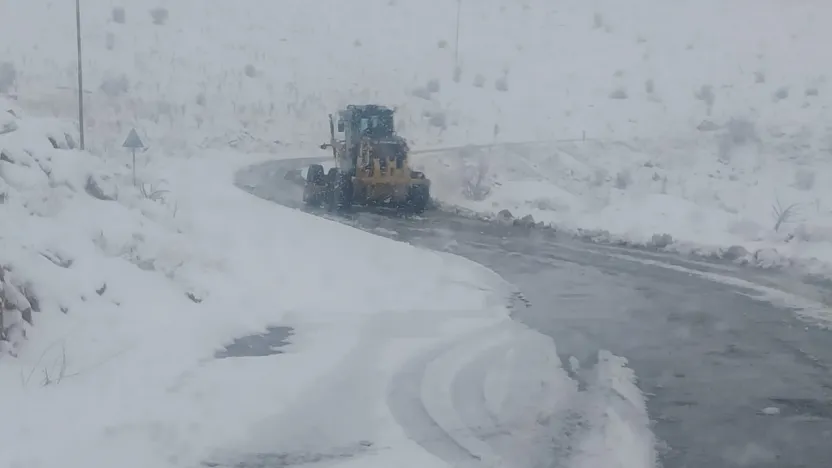 Battalgazi Belediyesi'nden Kar Yağışına Karşı Hızlı Müdahale