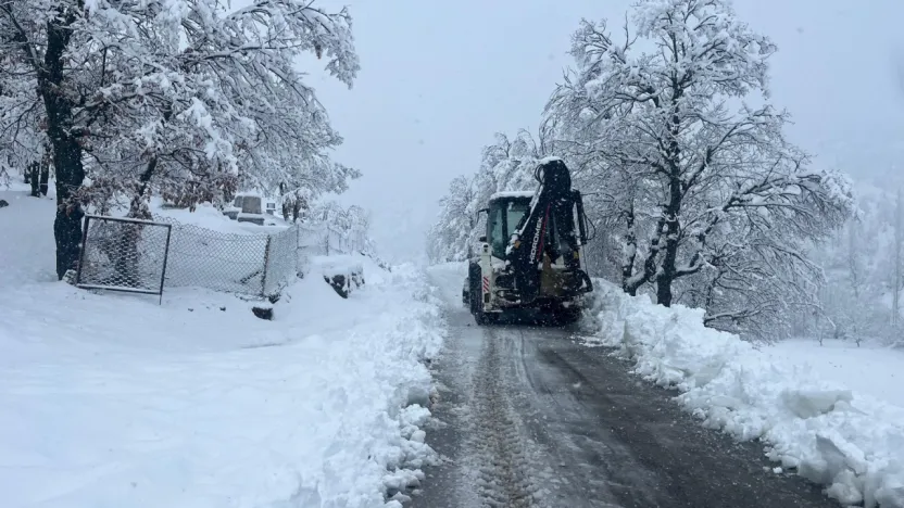 Doğanşehir'de Kar Seferberliği: Belediye Ekipleri 7/24 Sahada