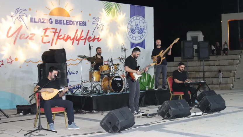 ELAZIĞ BELEDİYESİ YAZ ETKİNLİKLERİ, DEVAM EDİYOR