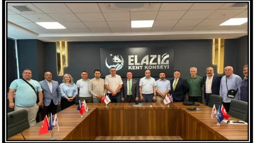 Elazığ Kent Konseyi Hollanda ile Buluştu