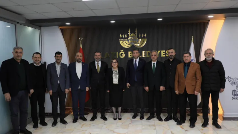 Gaziantep Büyükşehir Belediye Başkanı Fatma Şahin'den Elazığ Belediyesi'ne Ziyaret
