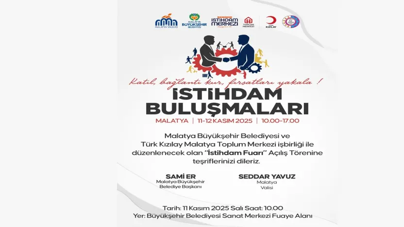 İstihdam Buluşmaları Malatya'da Başlıyor