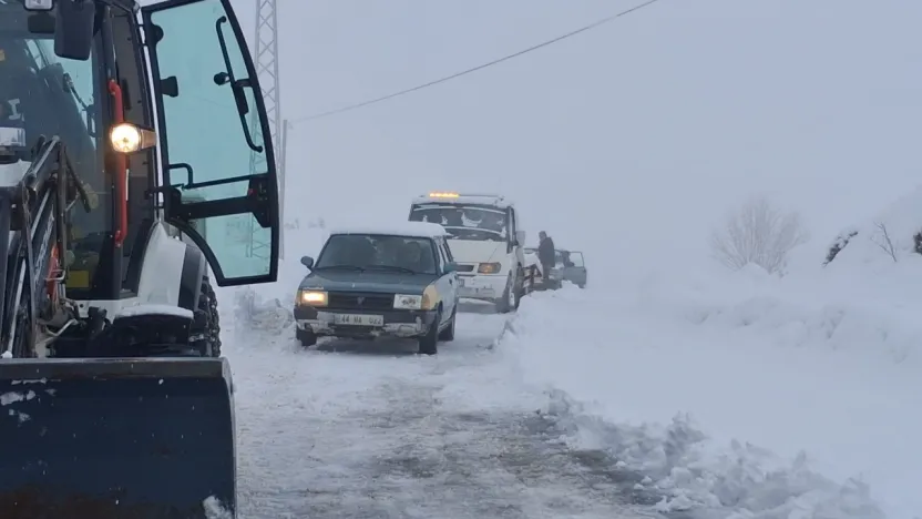 Malatya Büyükşehir Belediyesi'nden Kırsalda Kurtarma Operasyonları